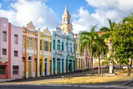 Arquiteturas coloridas na cidade de João Pessoa