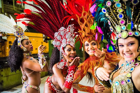 Bastidores do Carnaval Carioca na Cidade do Samba