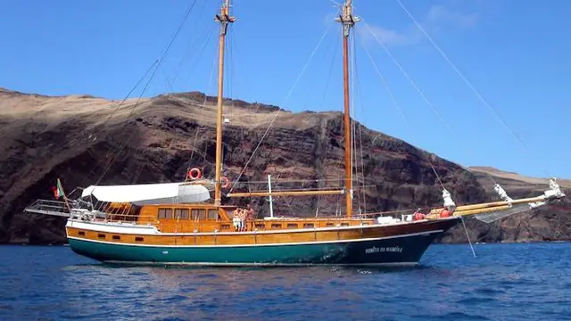 wooden gulet boat madeira