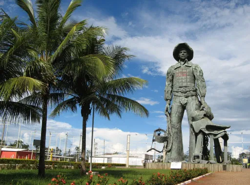 Estátua na cidade de Barretos